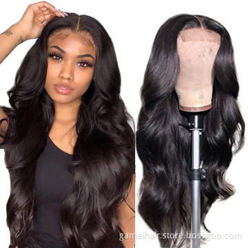 water wave ready to ship 40 inch straight body wave irgin short bob brazilancurly 360 remybob wigs with bangs 100% human hair